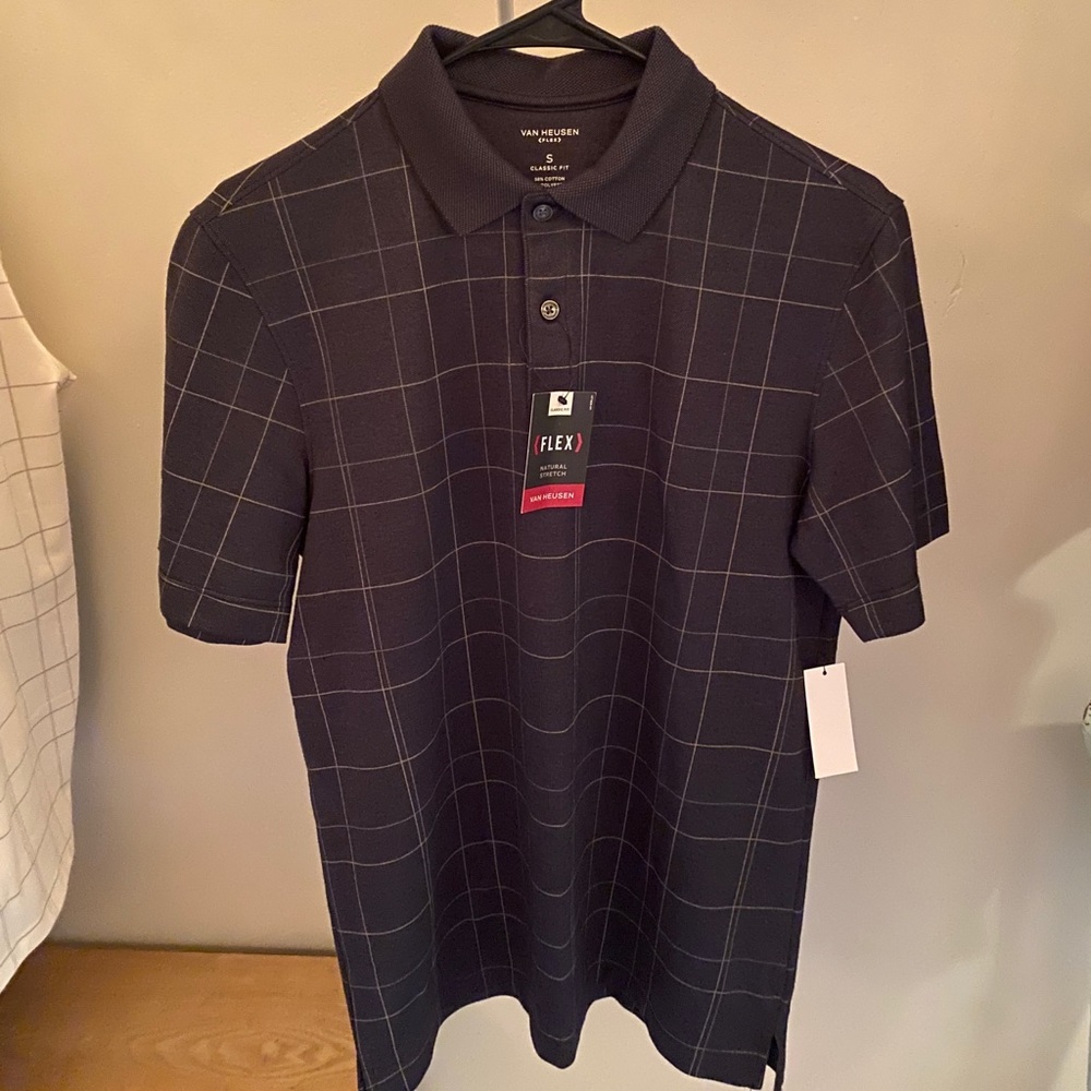 Van Heusen Men’s Striped Polo Shirt